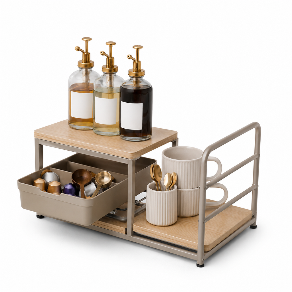 StepNest Coffee Station Organizer