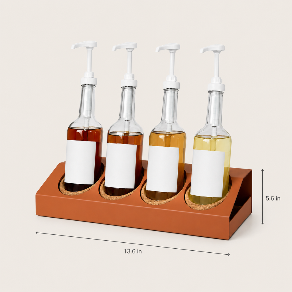 HaloDock Syrup Bottle Organizer