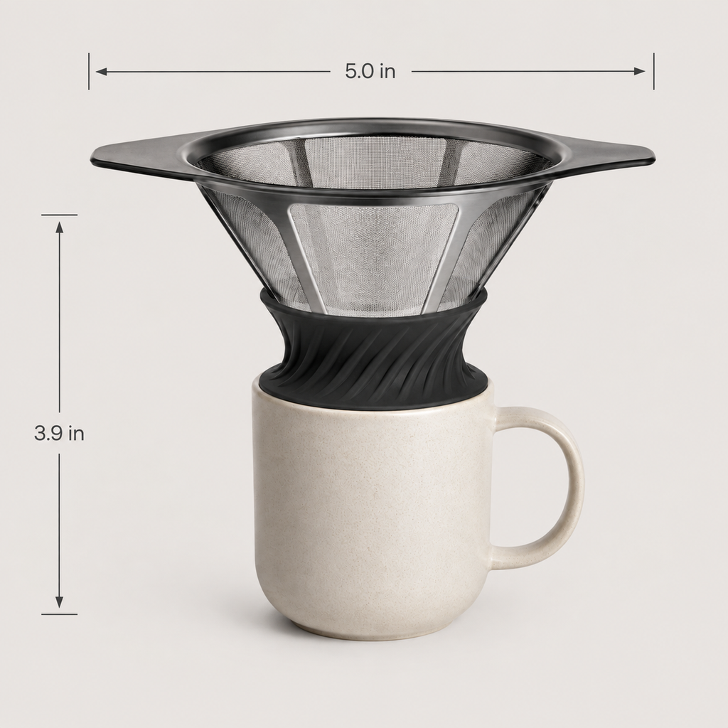 TwinFlow Reusable Coffee Dripper