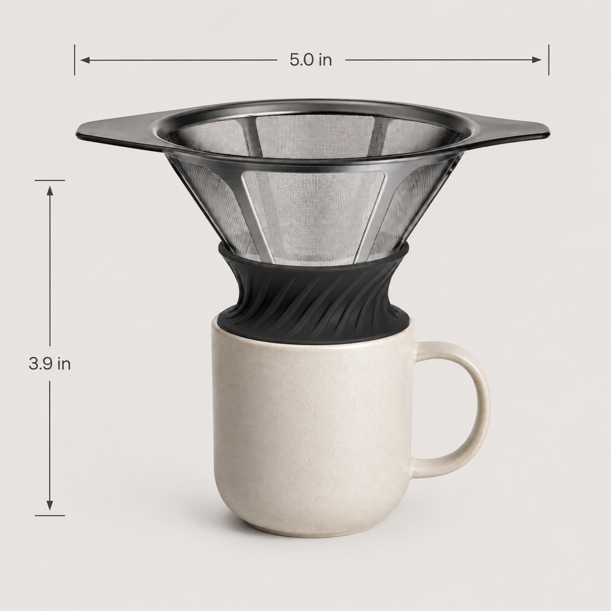 TwinFlow Reusable Coffee Dripper