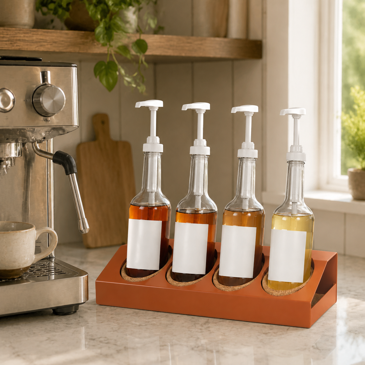 HaloDock Syrup Bottle Organizer