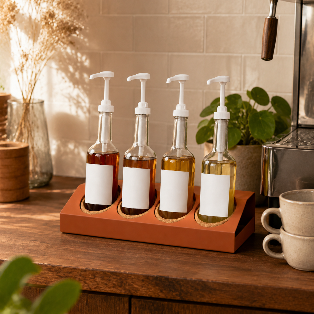 HaloDock Syrup Bottle Organizer