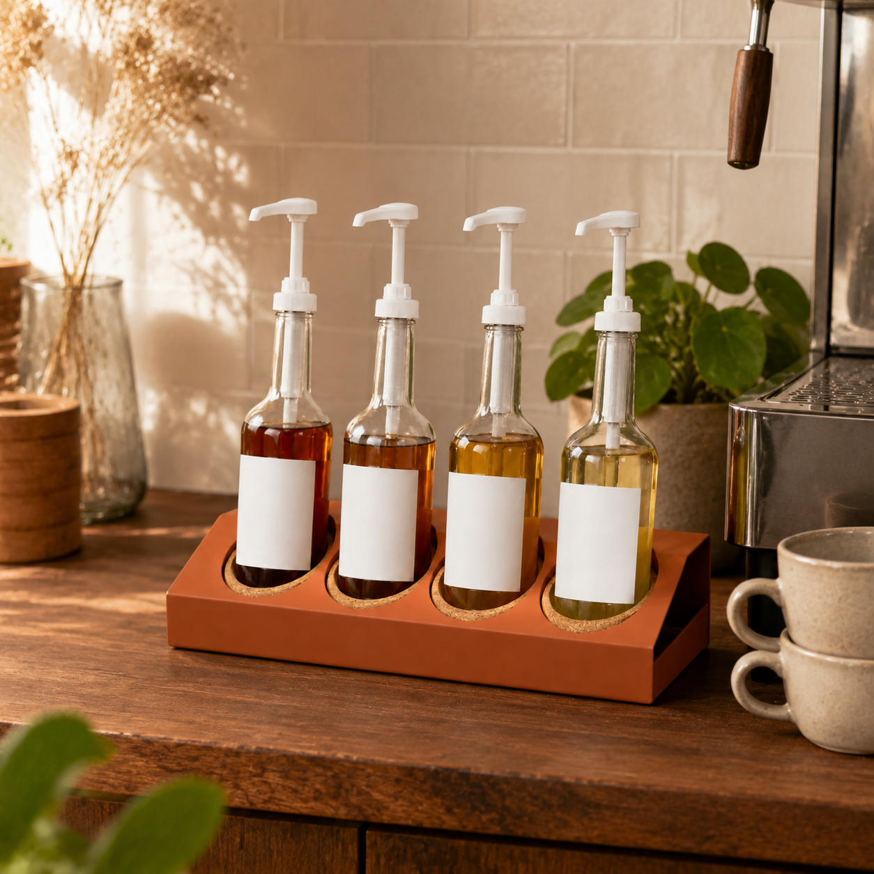 HaloDock Syrup Bottle Organizer