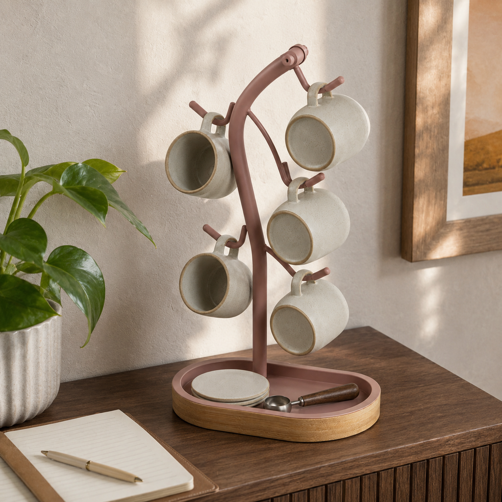 RiseArc Mug Display Rack
