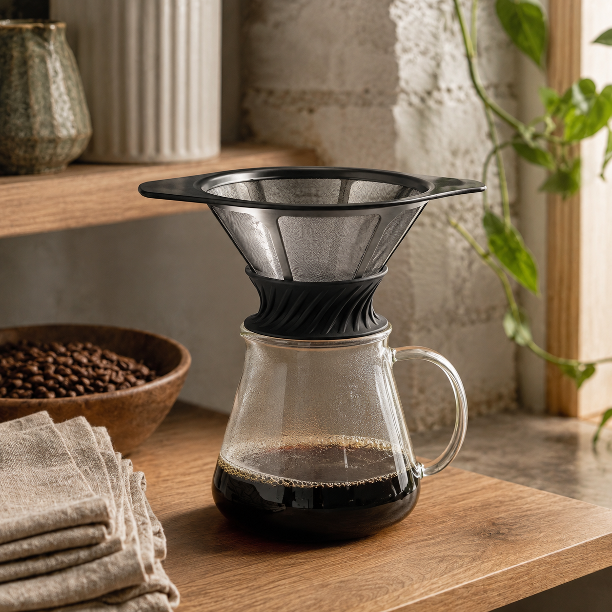TwinFlow Reusable Coffee Dripper